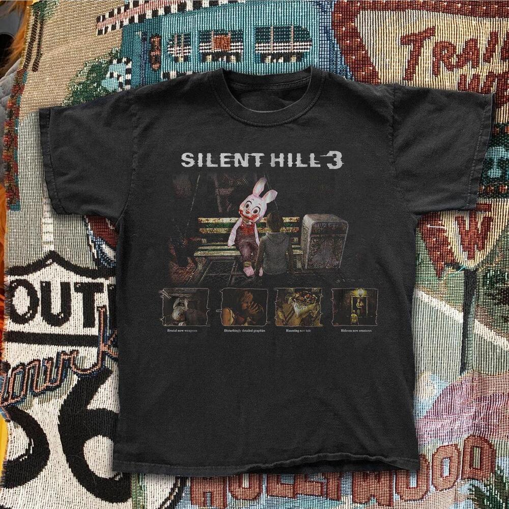 Style Silent Hill 3 Promo T Shirt Unknown Brand Heather Mason Rare Limited